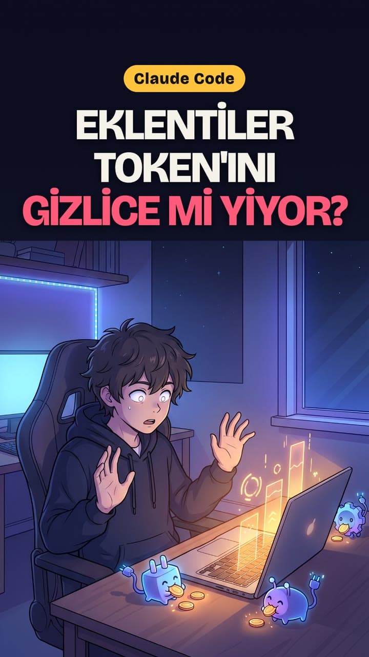 Claude Code eklentileri token'ını gizlice yiyor: tek komutla kontrol et